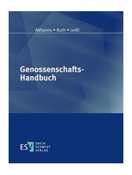 Abbildung von Althanns / Buth | Genossenschafts-Handbuch • ohne Aktualisierungsservice | 1. Auflage | 2023 | beck-shop.de