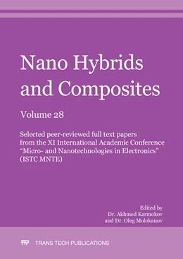 Abbildung von Molokanov / Karmokov | Nano Hybrids and Composites Vol. 28 | 1. Auflage | 2020 | beck-shop.de