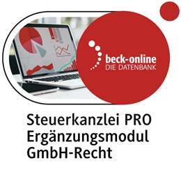 Abbildung von beck-online. Steuerkanzlei PRO: Ergänzungsmodul GmbH-Recht | 1. Auflage | | beck-shop.de
