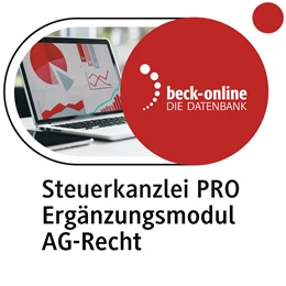 Abbildung von beck-online. Steuerkanzlei PRO: Ergänzungsmodul AG-Recht | 1. Auflage | | beck-shop.de