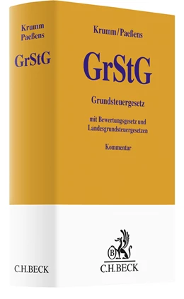 Abbildung von Krumm / Paeßens | Grundsteuergesetz: GrStG | 1. Auflage | 2022 | beck-shop.de