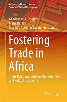 Abbildung von Odularu / Hassan | Fostering Trade in Africa | 1. Auflage | 2020 | beck-shop.de