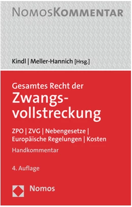 Abbildung von Kindl / Meller-Hannich | Gesamtes Recht der Zwangsvollstreckung | 4. Auflage | 2021 | beck-shop.de
