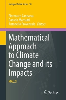 Abbildung von Cannarsa / Mansutti | Mathematical Approach to Climate Change and its Impacts | 1. Auflage | 2020 | beck-shop.de