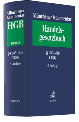 Abbildung von Münchener Kommentar zum Handelsgesetzbuch: HGB, Band 5: Viertes Buch. Handelsgeschäfte | 5. Auflage | 2021 | beck-shop.de