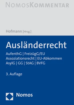 Abbildung von Hofmann (Hrsg.) | Ausländerrecht | 3. Auflage | 2023 | beck-shop.de