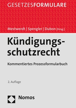 Abbildung von Mestwerdt / Spengler | Kündigungsschutzrecht | 2. Auflage | 2020 | beck-shop.de
