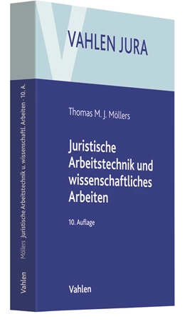 Abbildung von Möllers | Juristische Arbeitstechnik und wissenschaftliches Arbeiten | 10. Auflage | 2021 | beck-shop.de