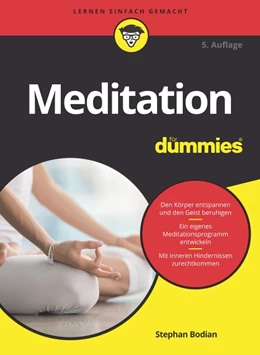 Abbildung von Bodian | Meditation für Dummies | 5. Auflage | 2020 | beck-shop.de