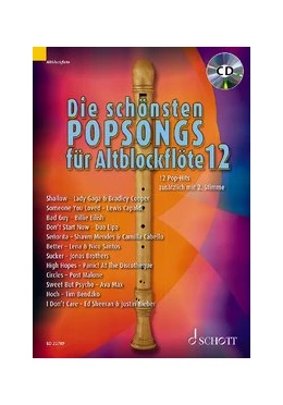 Abbildung von Die schönsten Popsongs für Alt-Blockflöte | 1. Auflage | 2020 | beck-shop.de