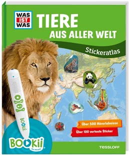 Abbildung von BOOKii® WAS IST WAS Stickeratlas Tiere aus aller Welt | 1. Auflage | 2020 | beck-shop.de