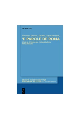 Abbildung von Faraoni / Loporcaro | «'E parole de Roma» | 1. Auflage | 2020 | beck-shop.de