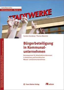 Abbildung von Herzberg / Blanchet | Bürgerbeteiligung in Kommunalunternehmen | 1. Auflage | 2020 | beck-shop.de