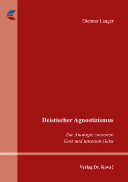Abbildung von Langer | Deistischer Agnostizismus | 1. Auflage | 2020 | 162 | beck-shop.de