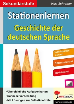 Abbildung von Schreiner | Stationenlernen Geschichte der deutschen Sprache | 1. Auflage | 2019 | beck-shop.de