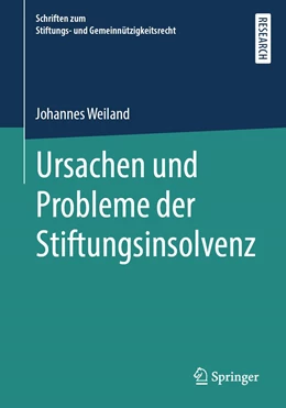 Abbildung von Weiland | Ursachen und Probleme der Stiftungsinsolvenz | 1. Auflage | 2020 | beck-shop.de