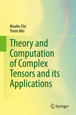 Abbildung von Che / Wei | Theory and Computation of Complex Tensors and its Applications | 1. Auflage | 2020 | beck-shop.de