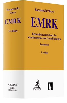Abbildung von Karpenstein / Mayer | Konvention zum Schutz der Menschenrechte und Grundfreiheiten: EMRK | 3. Auflage | 2022 | beck-shop.de