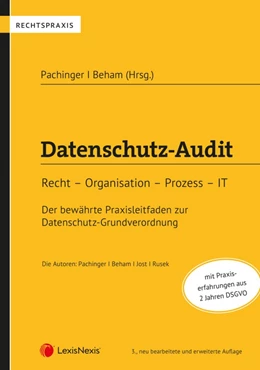 Abbildung von Pachinger / Beham (Hrsg.) | Datenschutz-Audit | 3. Auflage | 2020 | beck-shop.de