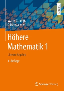 Abbildung von Strampp / Janssen | Höhere Mathematik 1 | 4. Auflage | 2020 | beck-shop.de