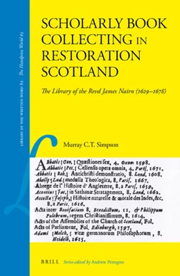 Abbildung von Simpson | Scholarly Book Collecting in Restoration Scotland | 1. Auflage | 2020 | 82 | beck-shop.de
