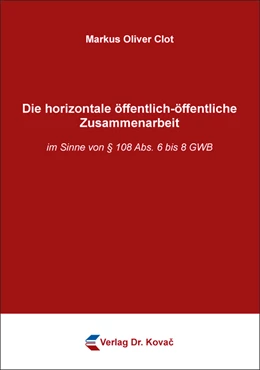 Abbildung von Clot | Die horizontale öffentlich-öffentliche Zusammenarbeit | 1. Auflage | 2020 | 34 | beck-shop.de