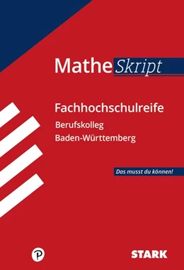 Abbildung von STARK MatheSkript Berufskolleg - BaWü. Baden-Württemberg | 1. Auflage | 2020 | beck-shop.de