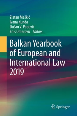 Abbildung von Meskic / Kunda | Balkan Yearbook of European and International Law 2019 | 1. Auflage | 2020 | beck-shop.de