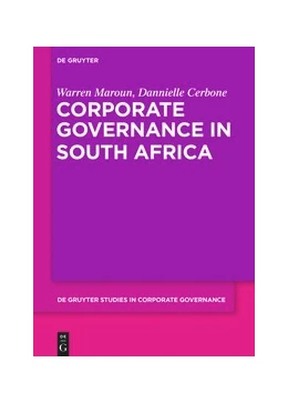 Abbildung von Maroun / Cerbone | Corporate Governance in South Africa | 1. Auflage | 2020 | beck-shop.de