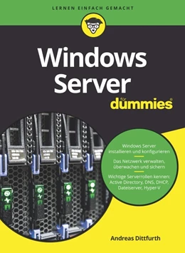 Abbildung von Bär / Schlede | Windows Server für Dummies | 1. Auflage | 2022 | beck-shop.de