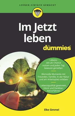 Abbildung von Simmel | Im Jetzt leben für Dummies | 1. Auflage | 2020 | beck-shop.de