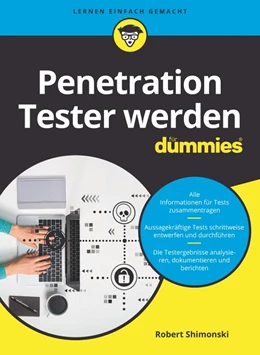 Abbildung von Shimonski | Penetration Tester werden für Dummies | 1. Auflage | 2022 | beck-shop.de