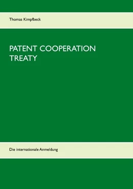 Abbildung von Kimpfbeck | Patent Cooperation Treaty | 1. Auflage | 2020 | beck-shop.de