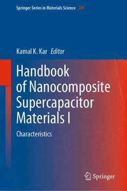 Abbildung von Kar | Handbook of Nanocomposite Supercapacitor Materials I | 1. Auflage | 2020 | beck-shop.de