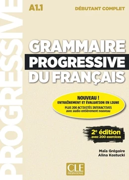 Abbildung von Grégoire / Kostucki | Grammaire progressive du français - Niveau débutant complet - 2ème édition. Buch + CD + Web-App | 1. Auflage | 2020 | beck-shop.de