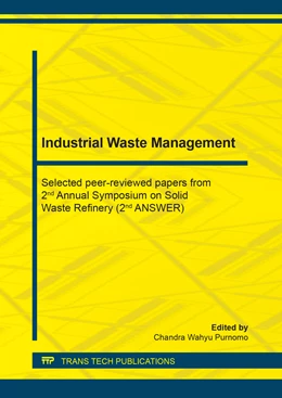 Abbildung von Purnomo | Industrial Waste Management | 1. Auflage | 2020 | beck-shop.de