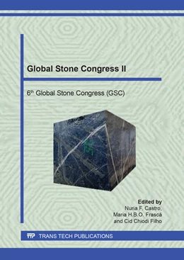 Abbildung von Castro / Frascá | Global Stone Congress II | 1. Auflage | 2020 | beck-shop.de