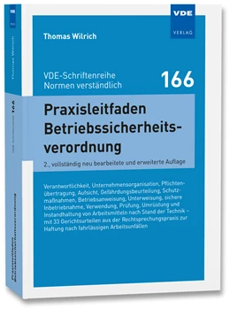 Abbildung von Wilrich | Praxisleitfaden Betriebssicherheitsverordnung | 2. Auflage | 2020 | 166 | beck-shop.de