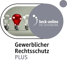 Abbildung von beck-online. Gewerblicher Rechtsschutz PLUS | 1. Auflage | | beck-shop.de