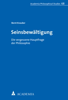 Abbildung von Knauber | Seinsbewältigung | 1. Auflage | 2020 | beck-shop.de