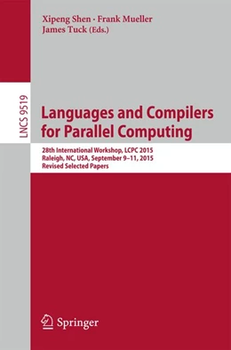 Abbildung von Shen / Mueller | Languages and Compilers for Parallel Computing | 1. Auflage | 2016 | beck-shop.de
