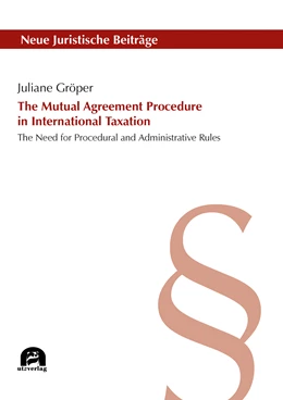 Abbildung von Gröper | The Mutual Agreement Procedure in International Taxation | 1. Auflage | 2020 | 129 | beck-shop.de