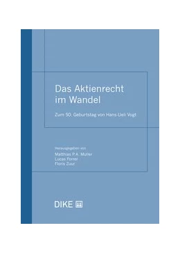Abbildung von Müller / Forrer | Das Aktienrecht im Wandel | 1. Auflage | 2020 | beck-shop.de