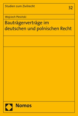 Abbildung von Plesinski | Bauträgerverträge im deutschen und polnischen Recht | 1. Auflage | 2020 | 32 | beck-shop.de
