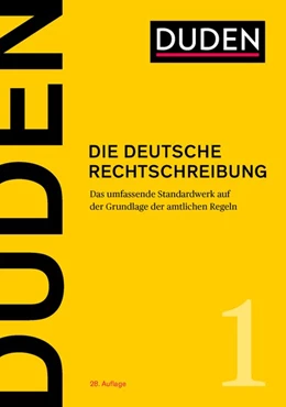Abbildung von Duden - Die deutsche Rechtschreibung | 28. Auflage | 2020 | Band 1 | beck-shop.de