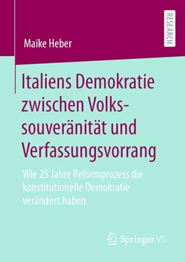 Abbildung von Heber | Italiens Demokratie zwischen Volkssouveränität und Verfassungsvorrang | 1. Auflage | 2020 | beck-shop.de