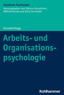 Abbildung von Kluge | Arbeits- und Organisationspsychologie | 1. Auflage | 2021 | beck-shop.de