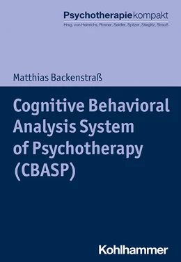Abbildung von Backenstraß | Cognitive Behavioral Analysis System of Psychotherapy (CBASP) | 1. Auflage | 2020 | beck-shop.de