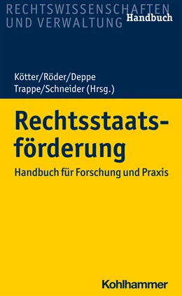 Abbildung von Kötter / Röder | Rechtsstaatsförderung | 1. Auflage | 2022 | beck-shop.de