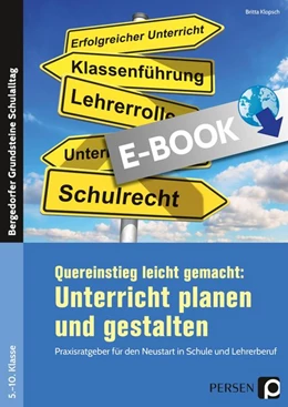 Abbildung von Klopsch | Quereinstieg leicht gemacht: Unterricht gestalten | 1. Auflage | 2019 | beck-shop.de